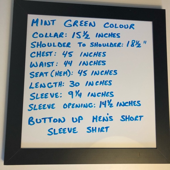 G2000 blu men’s short sleeve shirt size Large - Picture 2 of 7